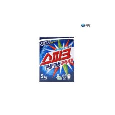 스파크 가루세제 5kg 일반용 종이박스 1EA/분말세제/가루세제/세탁세제/세탁용품/일반가루세제/대용량세제/ 